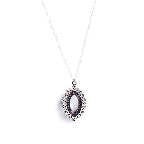 Arah Rubelite Necklace