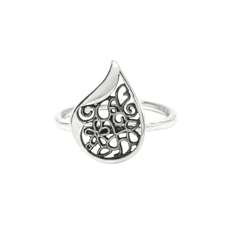 Paisley Filigree Ring